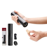 Wine Opener Electric Battery Operated Bottle - Side View