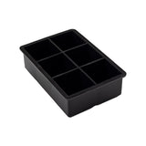 2x Ice Cube Tray Ball Mould Cube Silicone For Whisky Cocktails - Close-Up Angle
