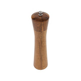 8 Wooden Salt and Pepper Grinder Adjustable Manual Wood Ceramic Core - Rear View