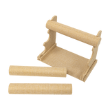 3-Tier Triple Bar Jewellery Display Rack - Top-Down View