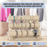 3-Tier Triple Bar Jewellery Display Rack