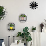 Floating Wall Shelf Storage Display Mounted Rack - 45-Degree Angle