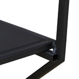 Floating Wall Shelf Storage Display Mounted Rack - Rear View