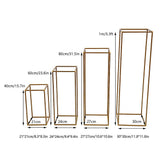 Gold Metal Flower Stand