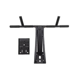 Wall Mounted Pull Up Bar 2 IN 1 Pull Up Dip Bar Station Outdoor Strength Training Home Gym - Top-Down View