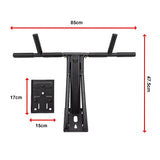 Wall Mounted Pull Up Bar 2 IN 1 Pull Up Dip Bar Station Outdoor Strength Training Home Gym - Extra Image
