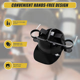 Novelty Drinking Helmet Beer Hat Bucks Hens Soda Holder Party - 45-Degree Angle