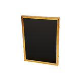 Wall Display/Case Lockable Rack 80cm Football Basketball Jersey Storage Box in Gold - Top-Down View