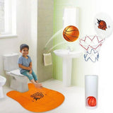 Basketball Game Toilet Bathroom Loo Entertainment Gift - Front View