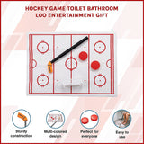 Hockey Game Toilet Bathroom Loo Entertainment Gift - Side View