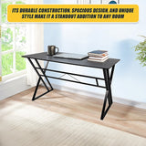 Computer Desk Home Office Study Writing Workstation Gaming - Extra Image