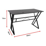 Computer Desk Home Office Study Writing Workstation Gaming - Extra Image