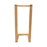 Wall Towel Rack for Rolled Towels Bathroom Storage - 45-Degree Angle