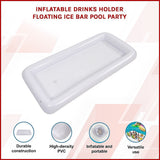 Inflatable Drinks Holder Floating Ice Bar Pool Party