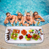 Inflatable Drinks Holder Floating Ice Bar Pool Party