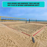 Professional Court Boundary Lines Beach Volleyball Beach Foot Volley Badminton - Extra Image