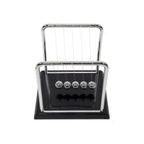 Newton's Cradle Steel Balance Small Pendulum Physics Science - Low Angle