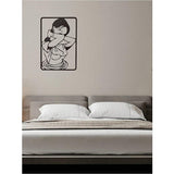 3pc Modern Metal Wall Art Decor Abstract Minimalist Decoration - Top-Down View