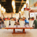 Ice Cream Cone Holder Stand Birthday Party - Side View