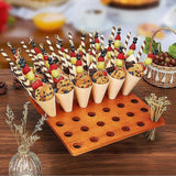 Ice Cream Cone Holder Stand Birthday Party - 45-Degree Angle