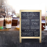 Sidewalk Board Sign Frame Chalkboard Drawing - 45-Degree Angle