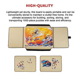 Portable Jigsaw 1000 Pieces Board Puzzle Storage Carry Safe Case Carrier - Extra Image
