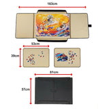 Portable Jigsaw 1000 Pieces Board Puzzle Storage Carry Safe Case Carrier - Extra Image
