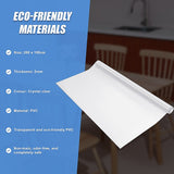 PVC Tablecloth Clear Plastic Cover Protector Mat - Extra Image