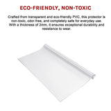 PVC Tablecloth Clear Plastic Cover Protector Mat - Extra Image