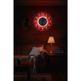 Modern Wall Clock Art - Front View