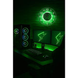 Modern Wall Clock Art - Low Angle