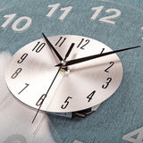 Modern Wall Clock Art - Side View