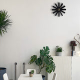 Modern Wall Clock Art - 45-Degree Angle