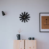 Modern Wall Clock Art - Close-Up Angle