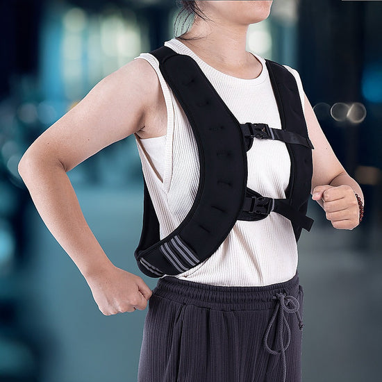 10KG Weighted Vest Top Gym Exercise Fitness Strength Sports Training Weight Loss