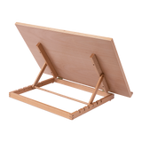 A2 Art & Craft Easel Table Wooden Drawing Board Artist Adjustable WorkStation - 45-Degree Angle