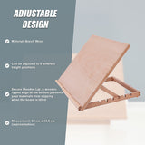 A2 Art & Craft Easel Table Wooden Drawing Board Artist Adjustable WorkStation - Extra Image