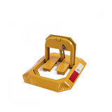Parking Space Lock Folding Barrier Bollard - Top-Down View