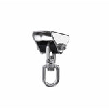 Silent Swing Hanger Heavy Duty Stainless Steel Swing Hook with Swivel Bearing - Top-Down View