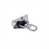 Silent Swing Hanger Heavy Duty Stainless Steel Swing Hook with Swivel Bearing - Rear View