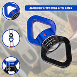 360 Rotating Swing Swivel Hardware Hammock Hanger - Low Angle