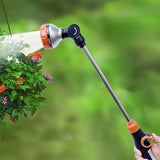 Garden Hose Lance Spray Long Reach 90cm Multi Gun Hanging - Front View