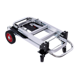 Hand Truck 2 in 1 Folding Dolly Cart 180kg Capacity Heavy Duty Aluminium - Top-Down View