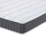 Palermo Single 25cm Gel Memory Foam Mattress - Dual-Layered - CertiPUR-US Certified - Rear View