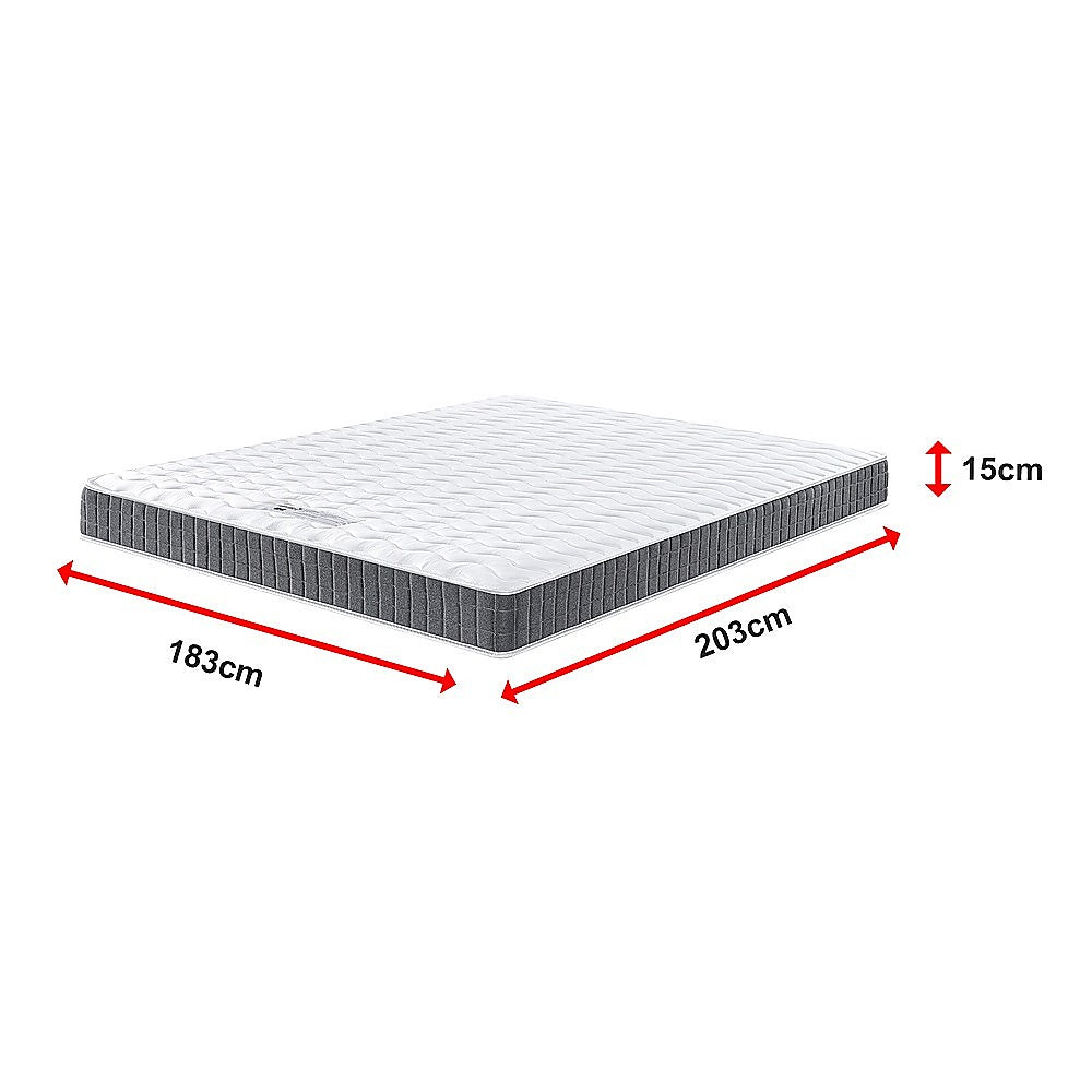 King Memory Foam Mattress  OEKO-TEX® Textile & CertiPUR-US® Certified Foam