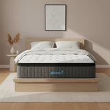King Single Euro Top Pocket Spring Mattress – Motion Isolation Comfort with CertiPUR-US® Certified Foam Layers