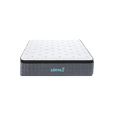 Mattress King Euro Top Pocket Spring Motion Isolation CertiPUR-US Certified - Close-Up Angle
