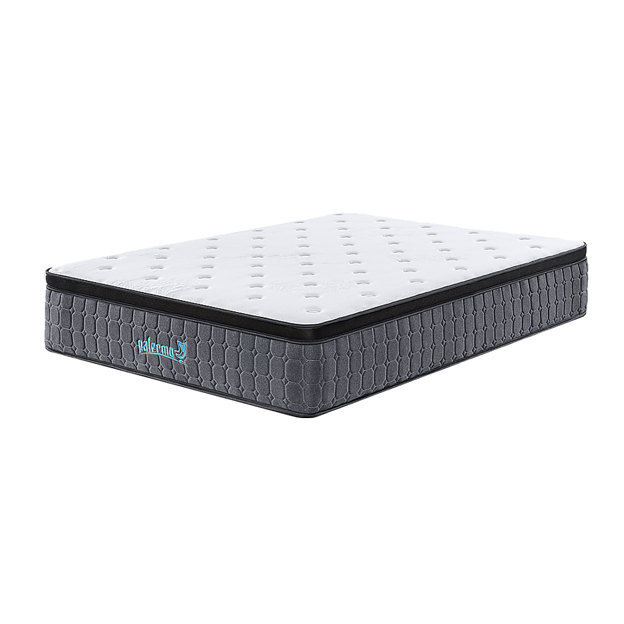Double Euro Top Pocket Spring Mattress Motion Isolation Comfort with CertiPUR-US Certified Foam Layers