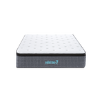 Double Euro Top Pocket Spring Mattress Motion Isolation Comfort with CertiPUR-US Certified Foam Layers
