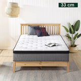 Mattress Double Euro Top Pocket Spring Motion Isolation CertiPUR-US Certified - 45-Degree Angle
